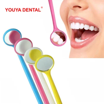 100 adet Diş Hekimi Ayna Diş Anti Sis Diş Ayna Ön Yüzey Plastik Ağız Bakımı Ağız Diş Reflektör Diş Hekimliği Araçları Yeni