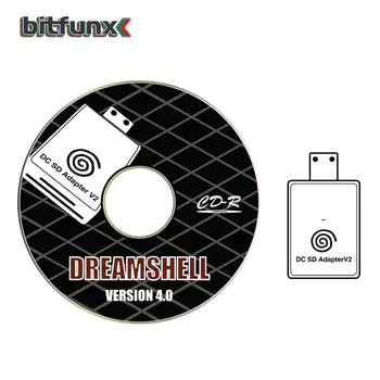Bitfunx DC SD TF Kart Adaptörü Okuyucu V2 SEGA Dreamcast ve CD DreamShell Önyükleyici